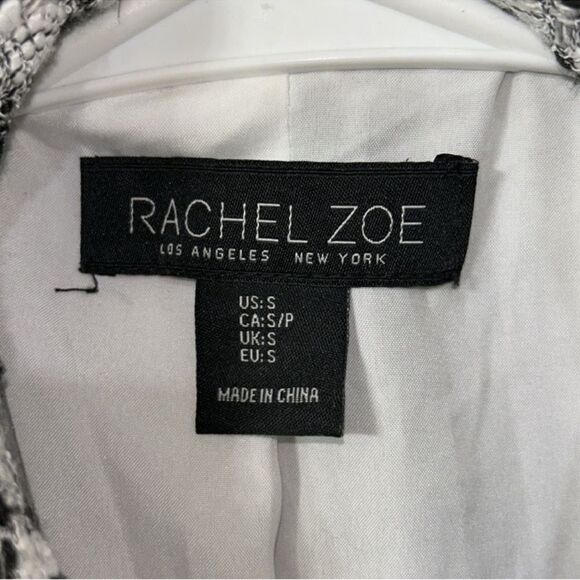 Rachel Zoe Black and White Tweed Blazer(Size Small) - Picture 5 of 9